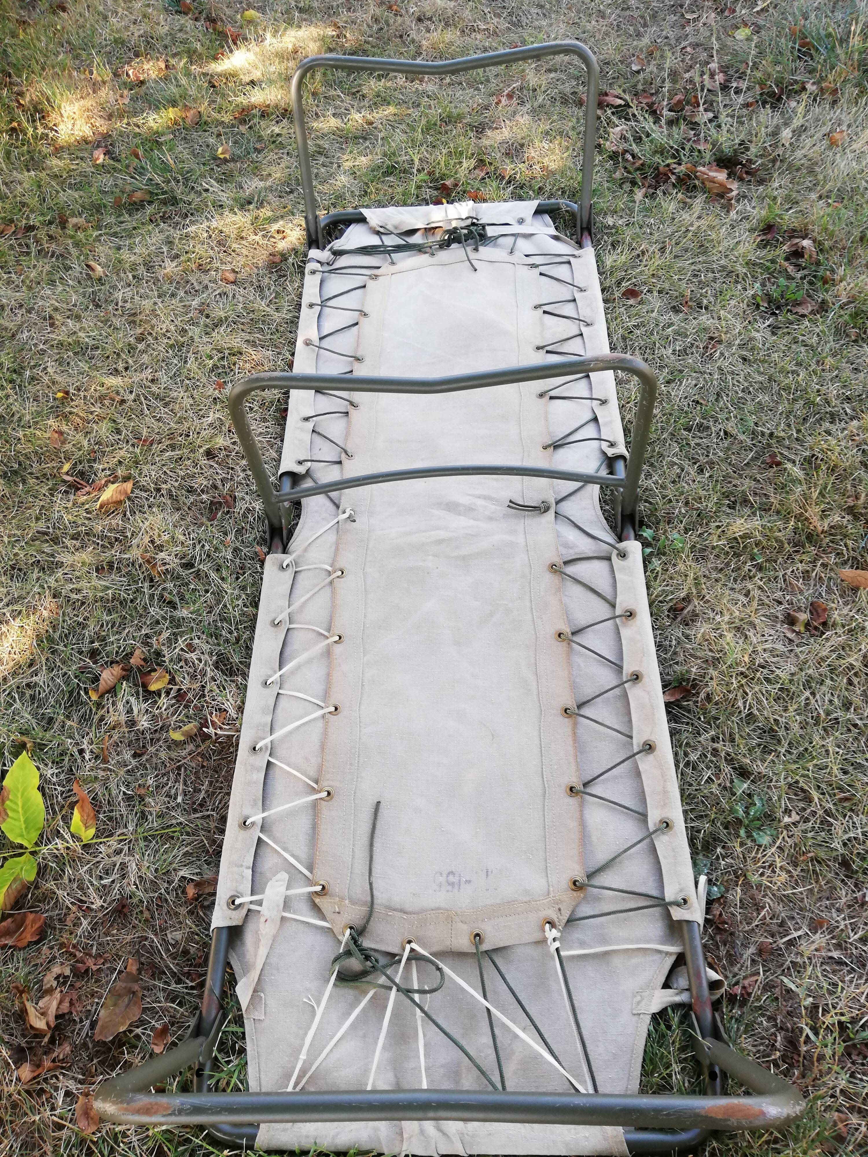 Army camp bed