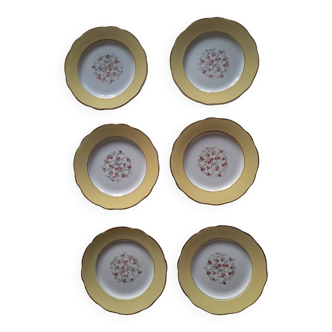 Assiettes à dessert Lunéville modèle Sylvere