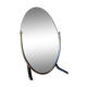 Oval beveled mirror