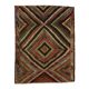 Large Vintage Turkish Kilim Rug 280x215 cm Wool Jajim Kelim