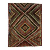Tapis kilim turc vintage 280x215 cm laine jajim kelim