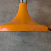 Set of 2 Orange Vintage Mushroom Stool “Jurček” by Meblo, 1960s – Space Age