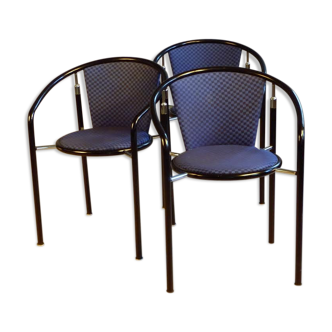 Chairs Dark Horse by Rud Thygesen & Johnny Sørensen for Botium 1980 s