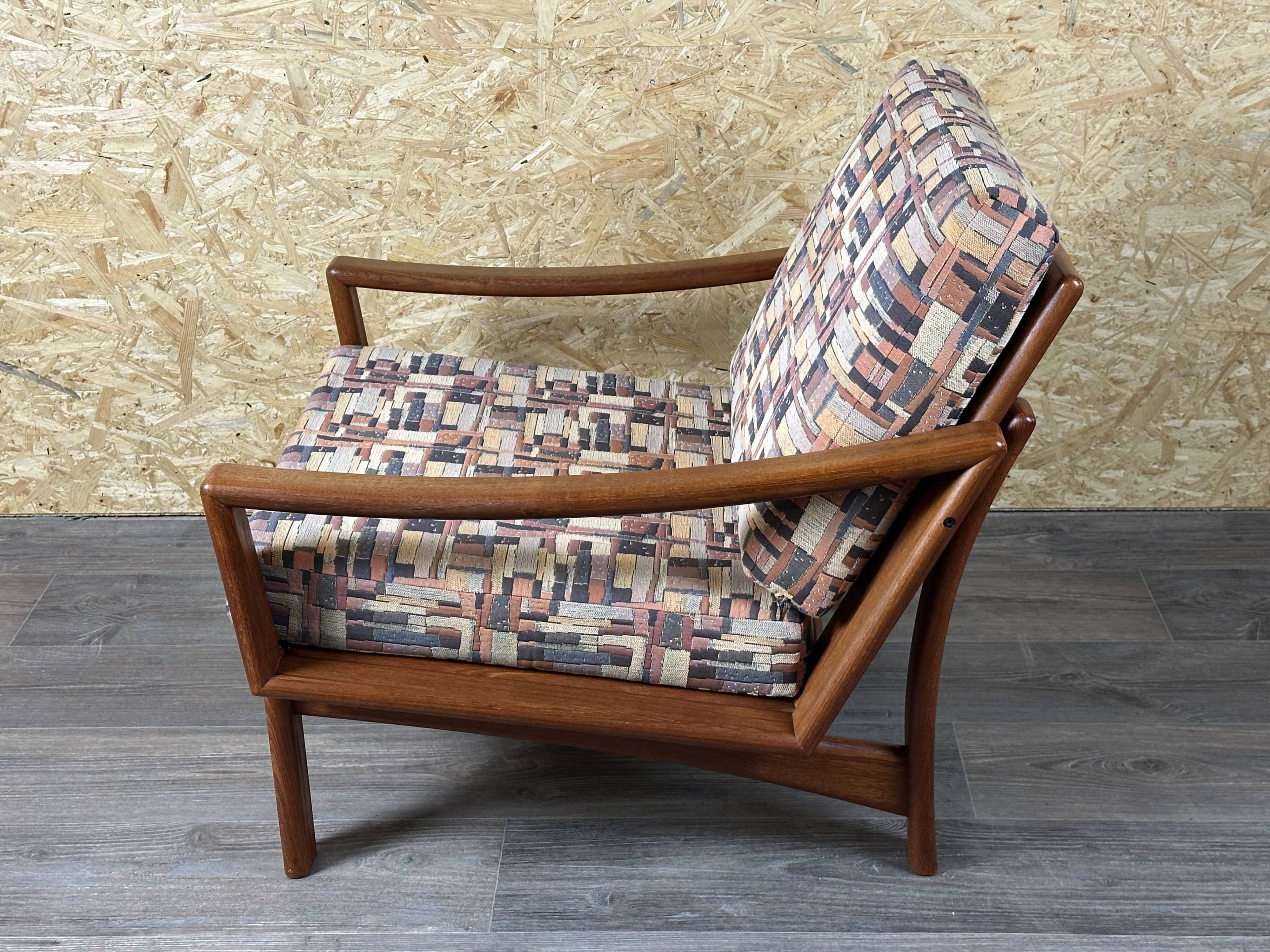 1960s/70s Teak Easy Chair by Glostrup Møbelfabrik Denmark Design
