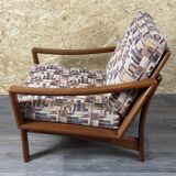 1960s/70s Teak Easy Chair by Glostrup Møbelfabrik Denmark Design
