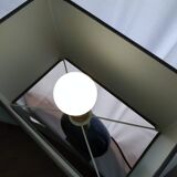 Philippe Barbier blue metal lamp