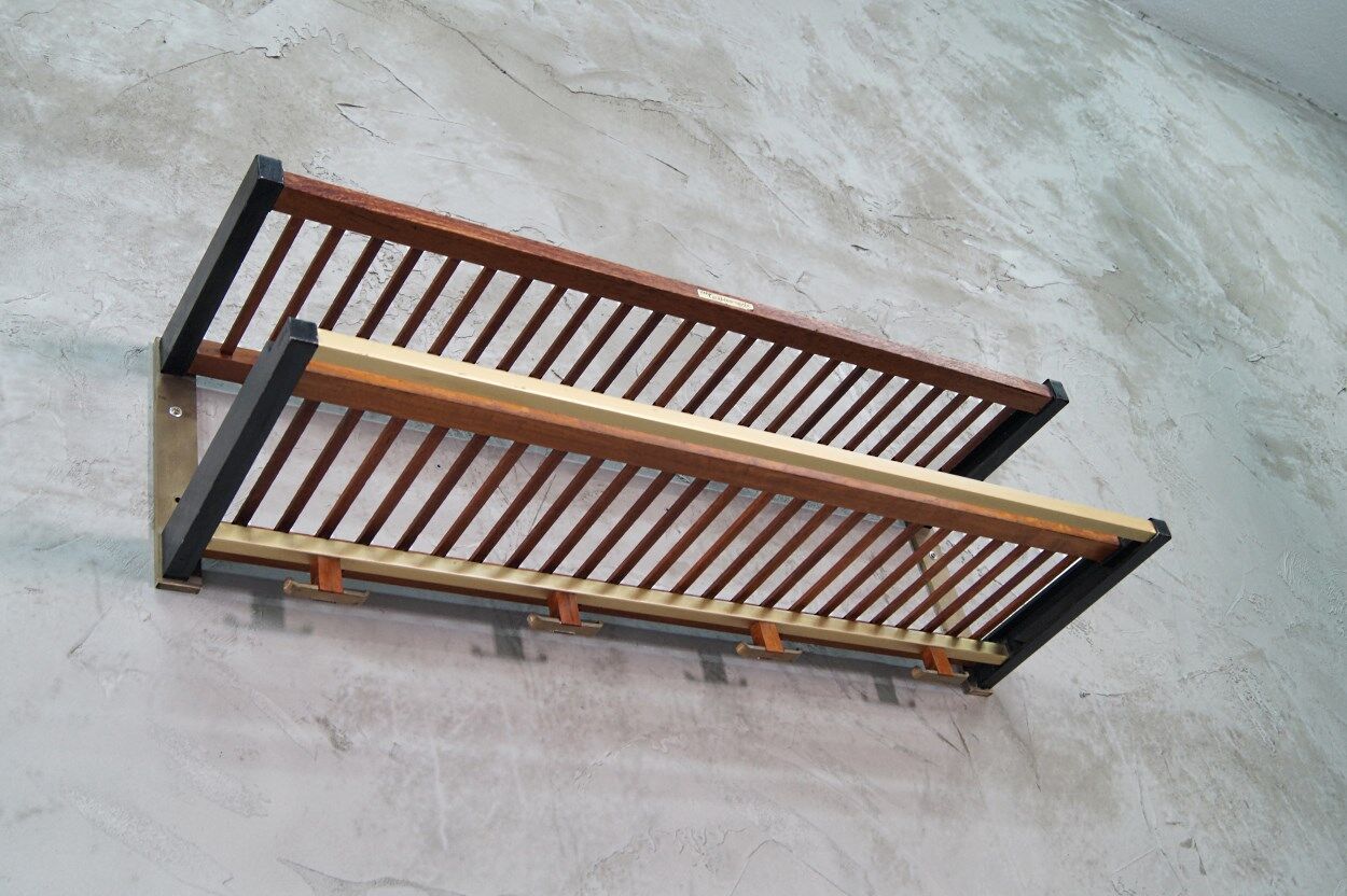 Mid-Century teak coatrack from Hafa, 1970
