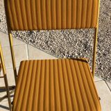 Lafuma foldable camping chair duo from the 50s/60s