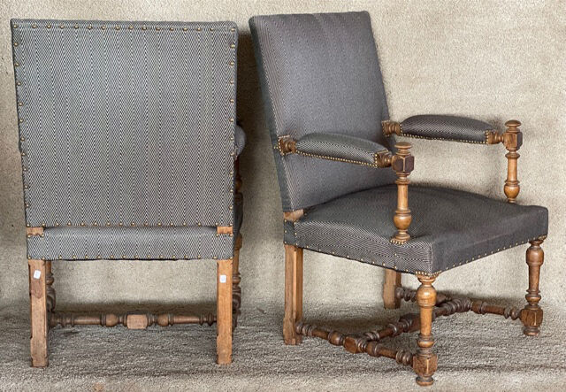 Pair of armchairs