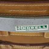 Fauteuil et repose-pieds design années soixante par Arne Norell