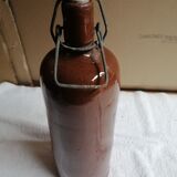 Vintage brown gres bottle