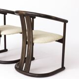 Set of 8 Vintage Casala Dining Armchairs – 1960s/70s Mid-Century Modern