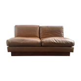 Sofa low two places type fireside