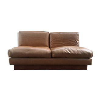 Sofa low two places type fireside