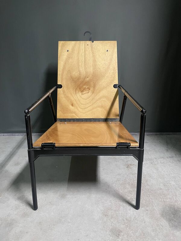 Rare chaise pliante Richard Sapper pour B&B Italia,