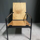 Rare Richard sapper folding chair for B&B italia,