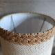 wood and jute table lamp, rustic chic