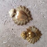 Set of two wall ex-votos.