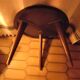 Tripod coffee table