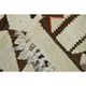 1970s Vintage Turkish Hand-Knotted Wool Cotton Beige Runner Rug 92x355