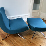 Armchair and ottoman "POP" Christian Werner Roset Line