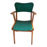 Green bridge chair - 1950s/60s