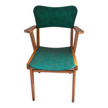 Chaise de bridge verte - Années 50/60