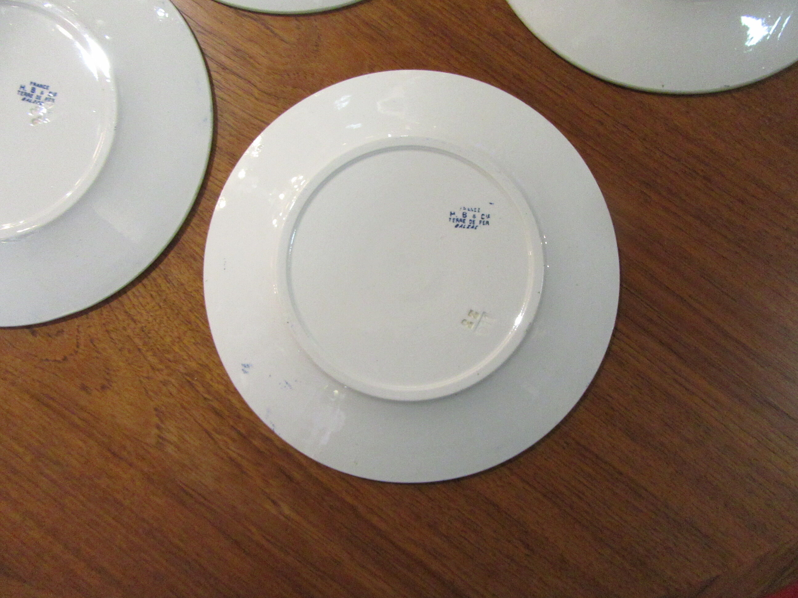Plates France HB & cie Terre de fer