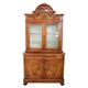 Antique sideboard in veined walnut, Italy, late 19th century