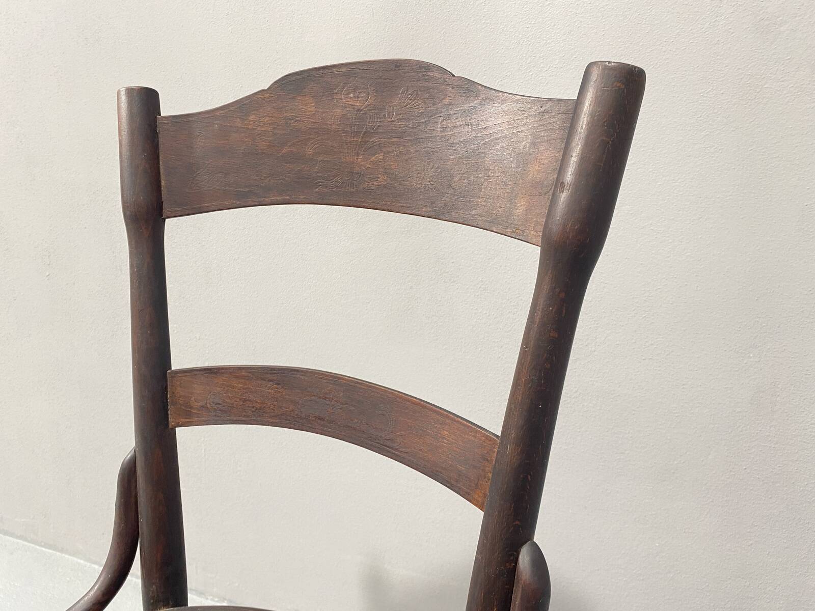 Bistro chair THONET, Czechoslovakia, 1930