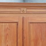 19th century larch mountain chalet wardrobe
