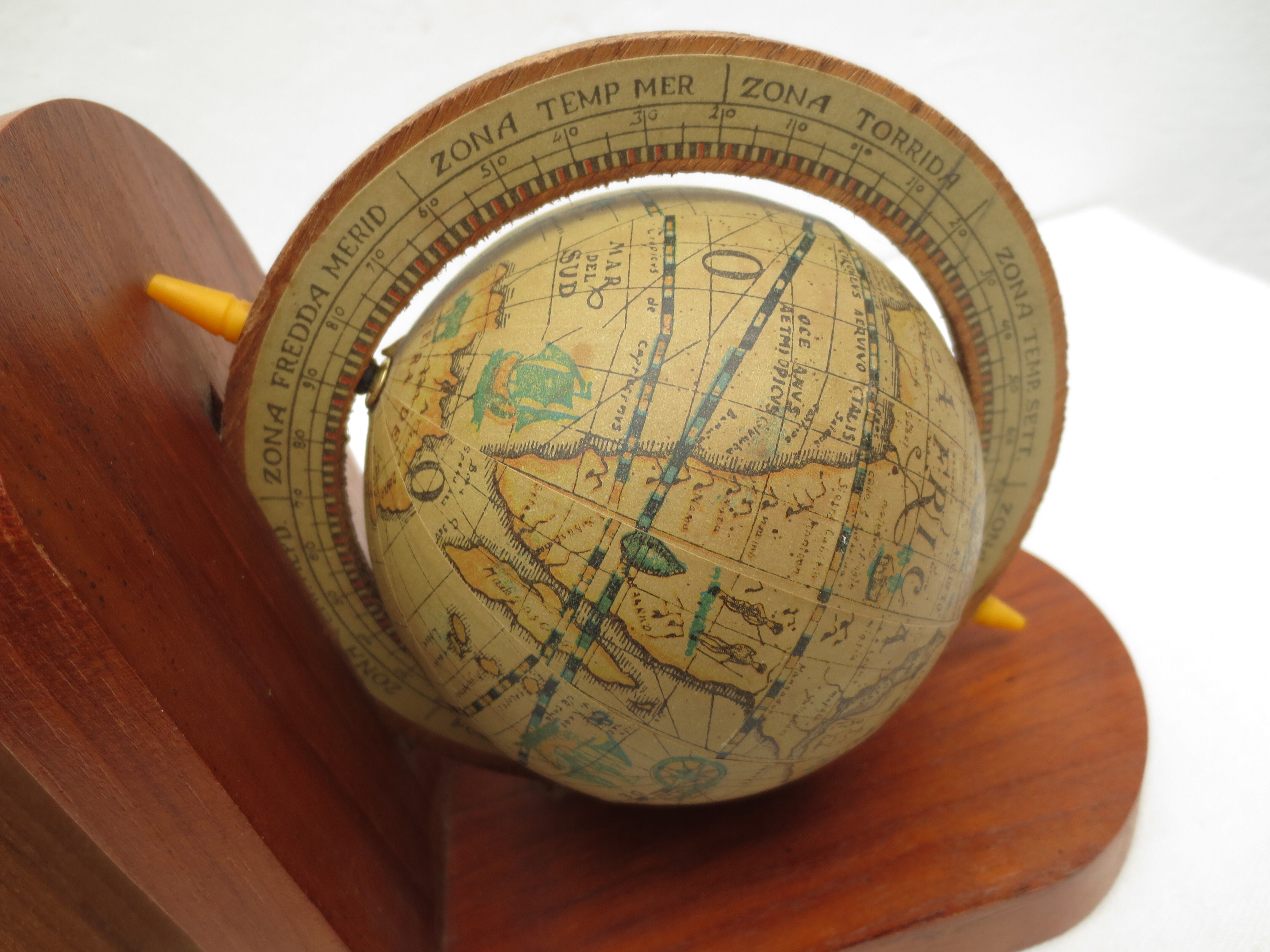 Pair of world bookends