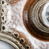 Fat Lava ceramic wall apply from Hustadt Leuchten 1970