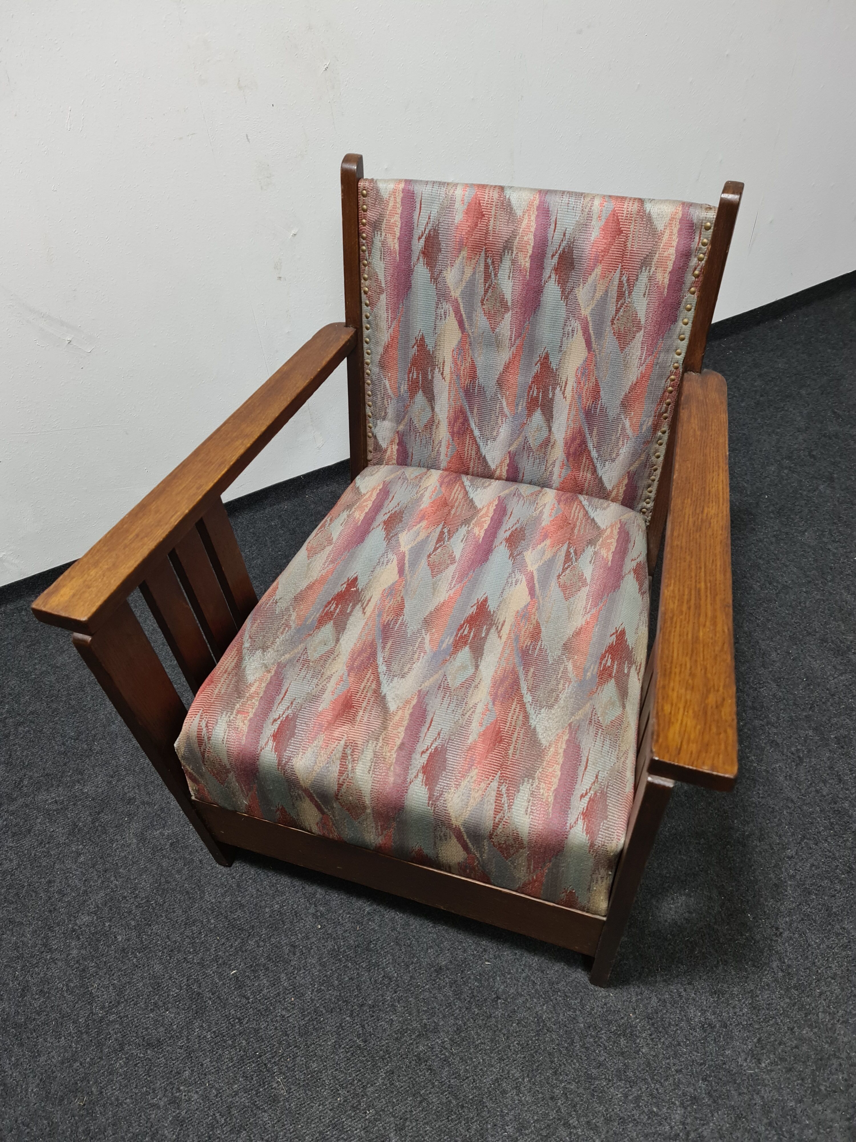 Vintage Art Deco style arm chair
