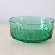 Bonbonnière en verre vert