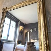 Miroir ancien doré époque début XIXème
