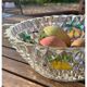 Diamond tip glass fruit cup