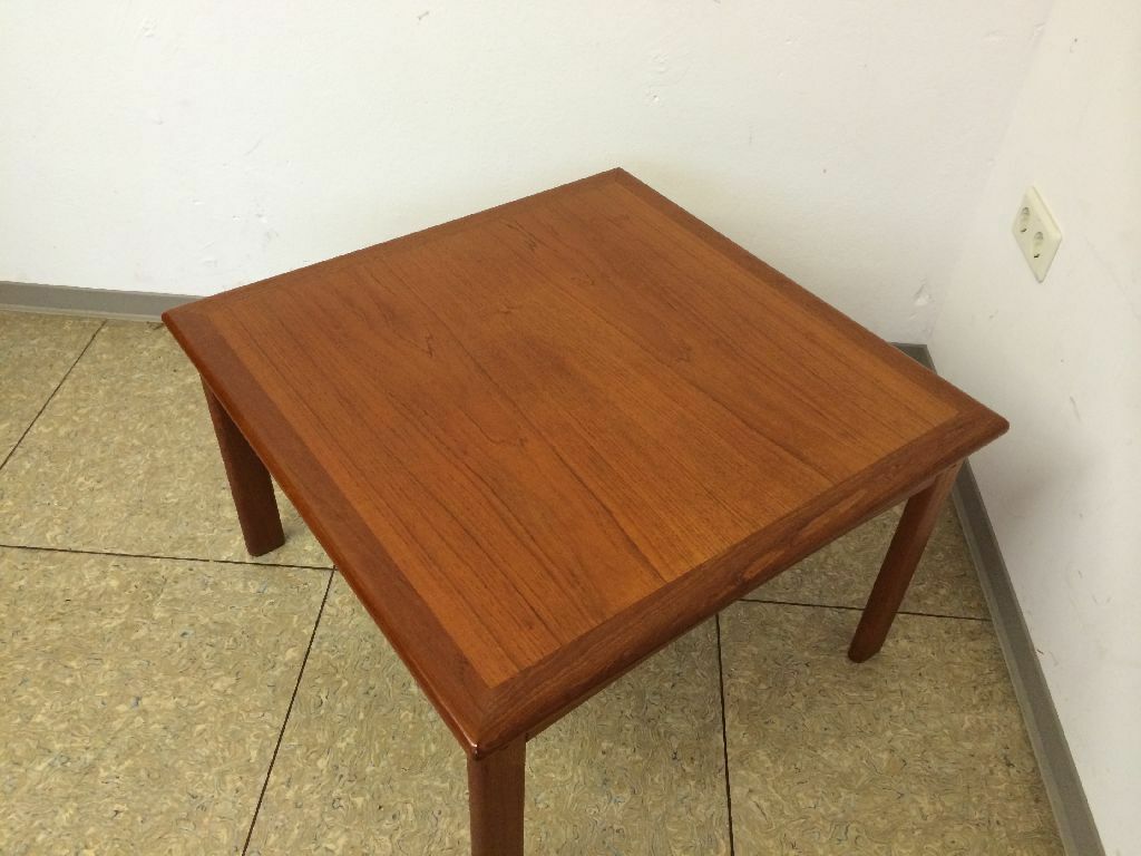 70s teak side table Glostrup Danish Design Denmark Mid Century