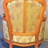 Pair of Louis XV-style shepherdess chairs