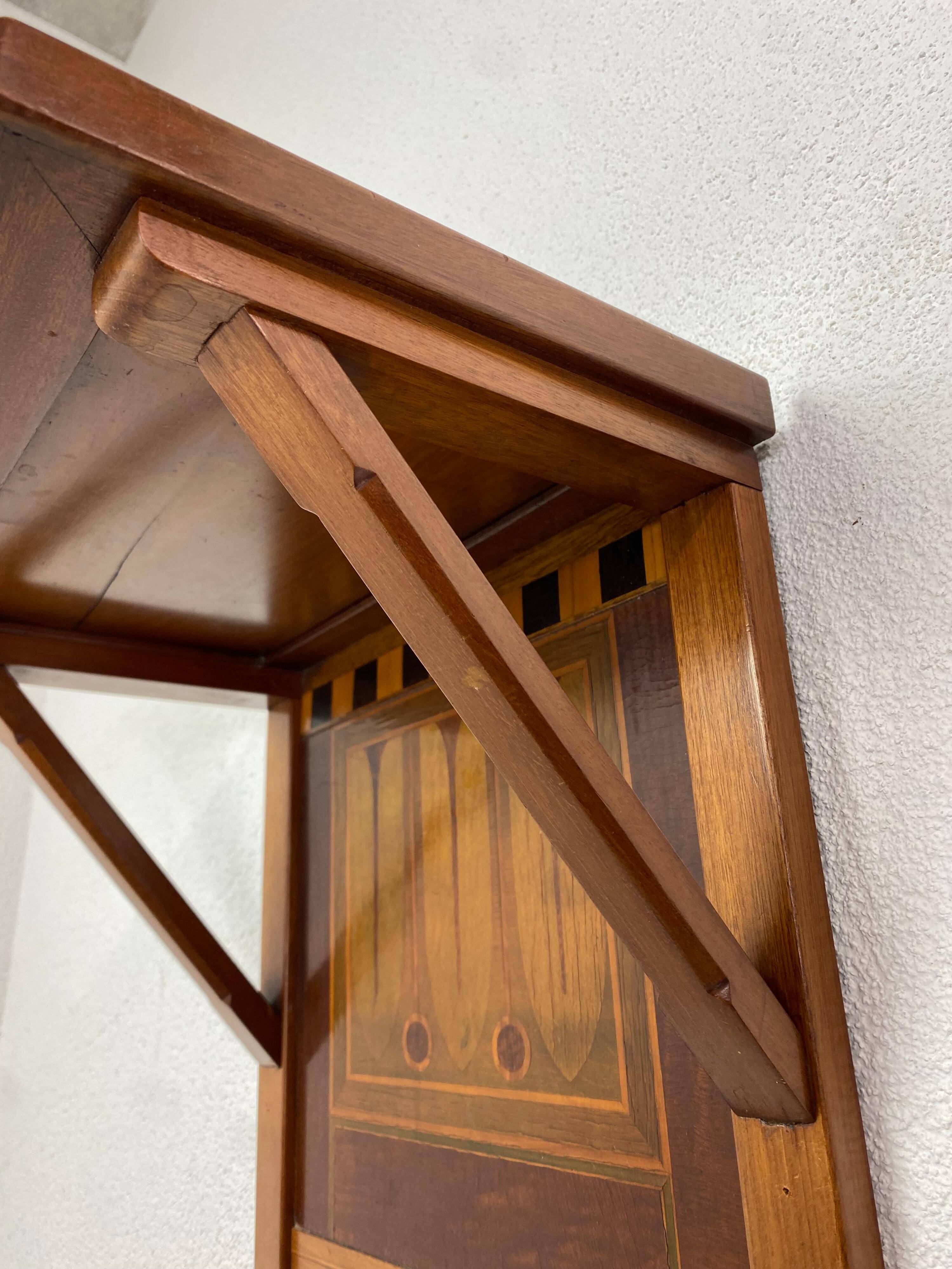 Wall shelf by Koloman Moser for Wiener Werkstätte