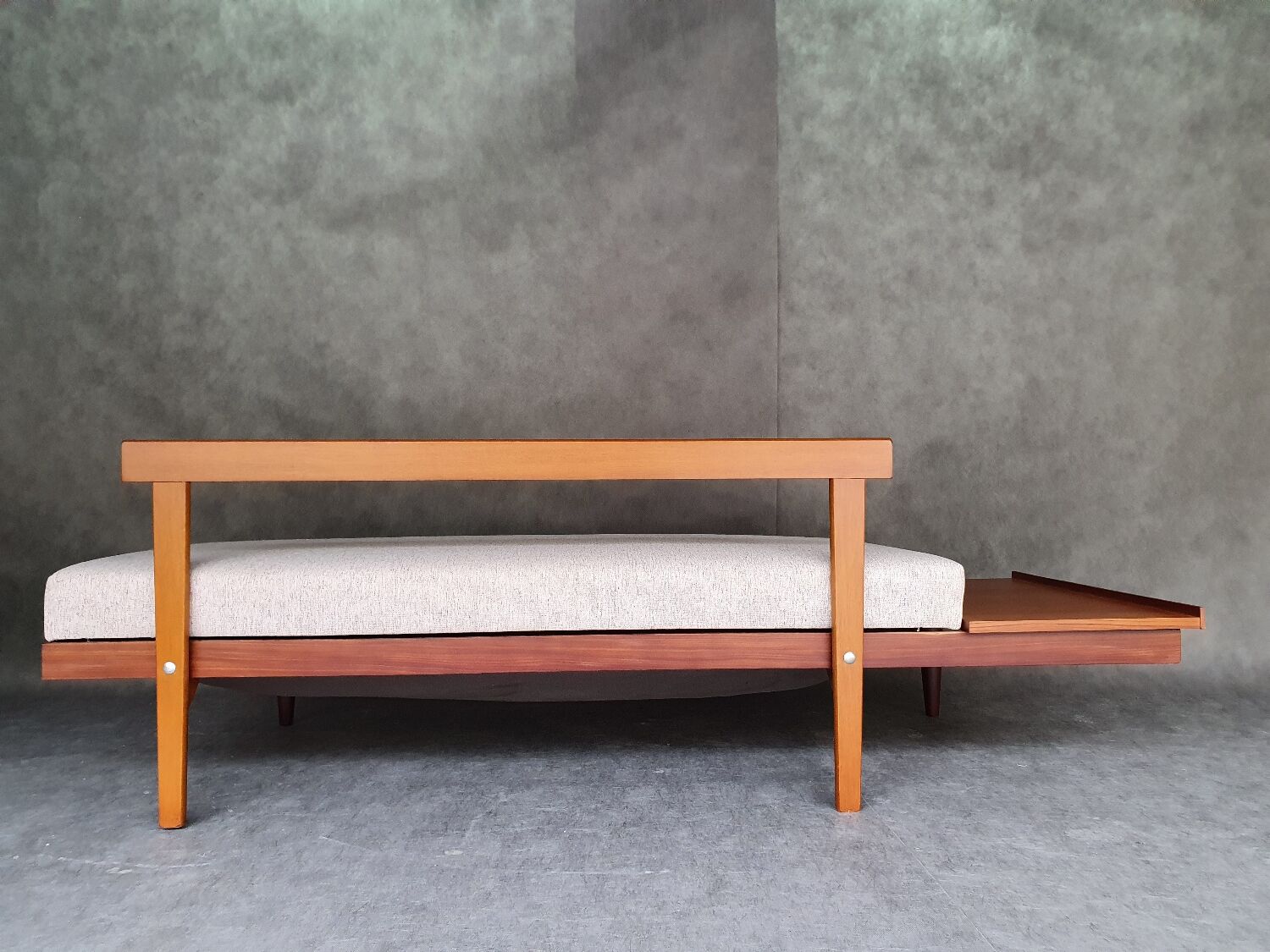 Teak daybed sofa by Ingmar Relling, Vintage Scandinavian 1960s