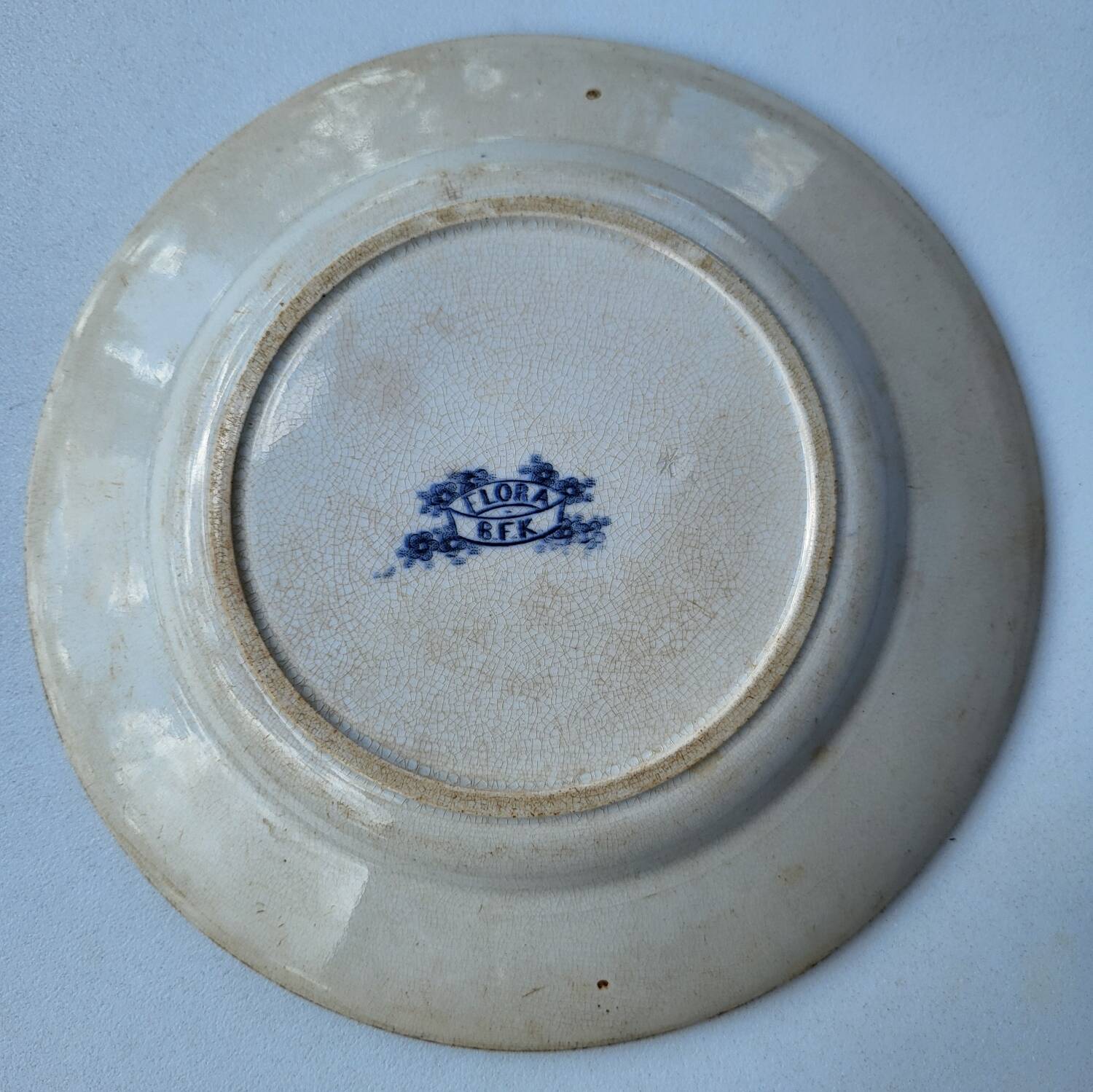 BFK Flora & Vögel Ironstone Plate