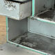 Industrial iron cabinet with 4 drawers, 1960s