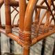 Vintage rattan magazine holder 70s