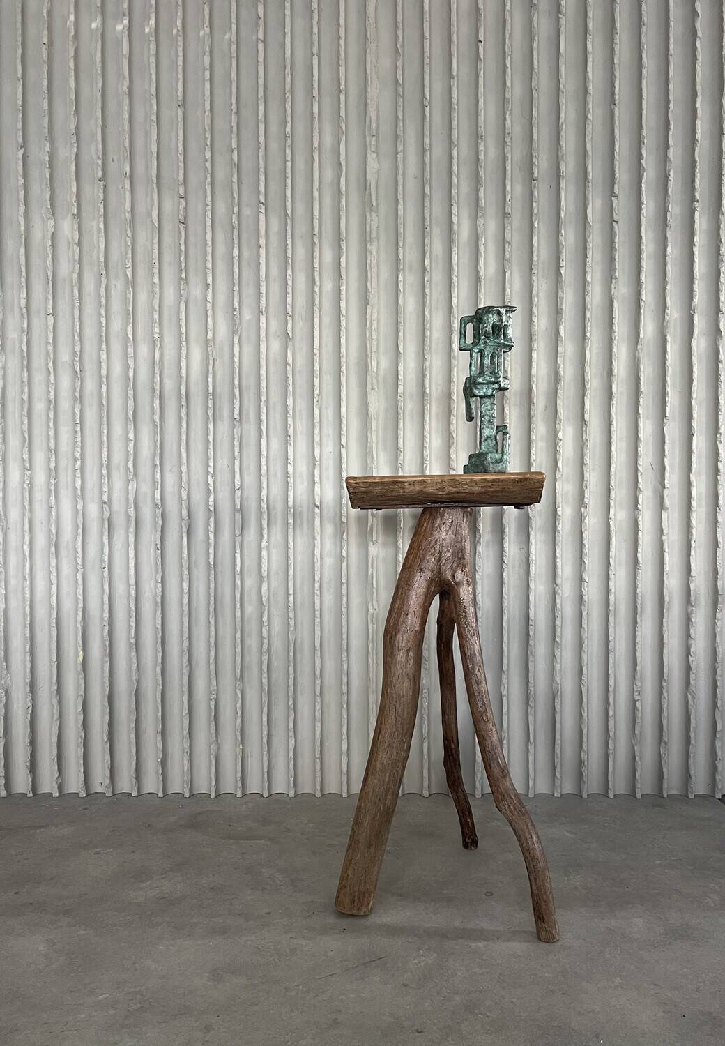 High French wooden side table