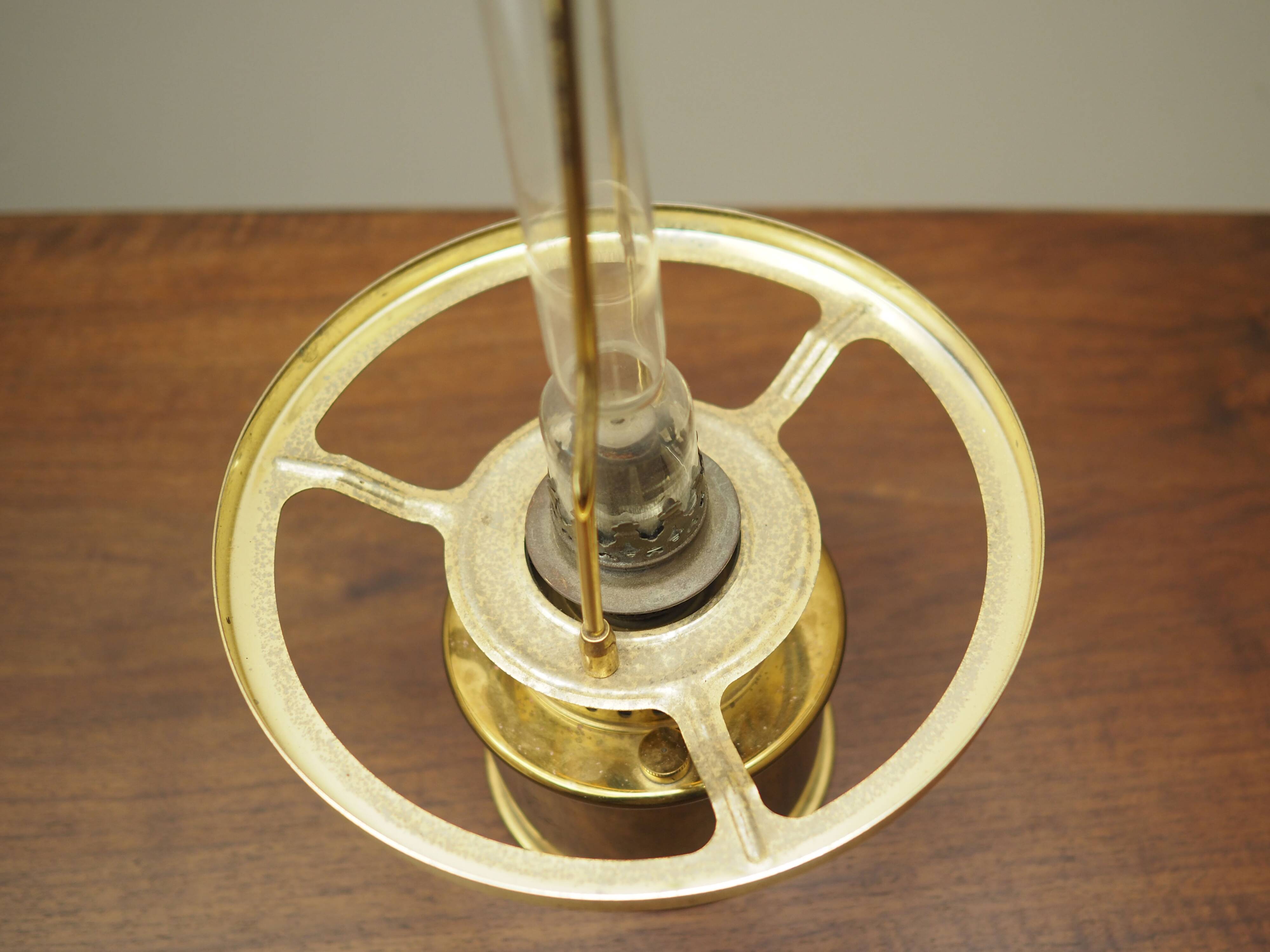 Oil lamp, Danish design, 1950s, manufacture: GV Harnisch