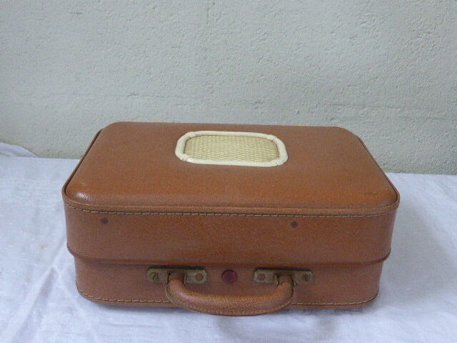 Portable record player Teppaz Presence vintage 1955