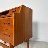 60s Vintage Danish Teak Secretary by Arne Wahl Iversen - Vinde Møbelfabrik