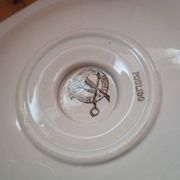 Porcelain sauce boat Moulin des Loups Orchies