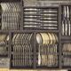 Service 84 piece by the Master Goldsmith Ravinet d'Enfer, model "President"